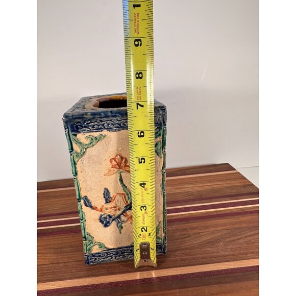 Antique Chinese Han/Tang-style Sancai glazed stoneware planter, also kown as a j - Picture 9 of 10